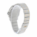 Cartier Santos Galbée Lady Galbée 24mm Steel/Gold white dial ca. 1990 Top Condition - Bild 8 Vorschau