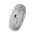 Wempe Solitärring Gr.56 Weißgold 750 / 18K mit 1,05ct Diamant Vorschau