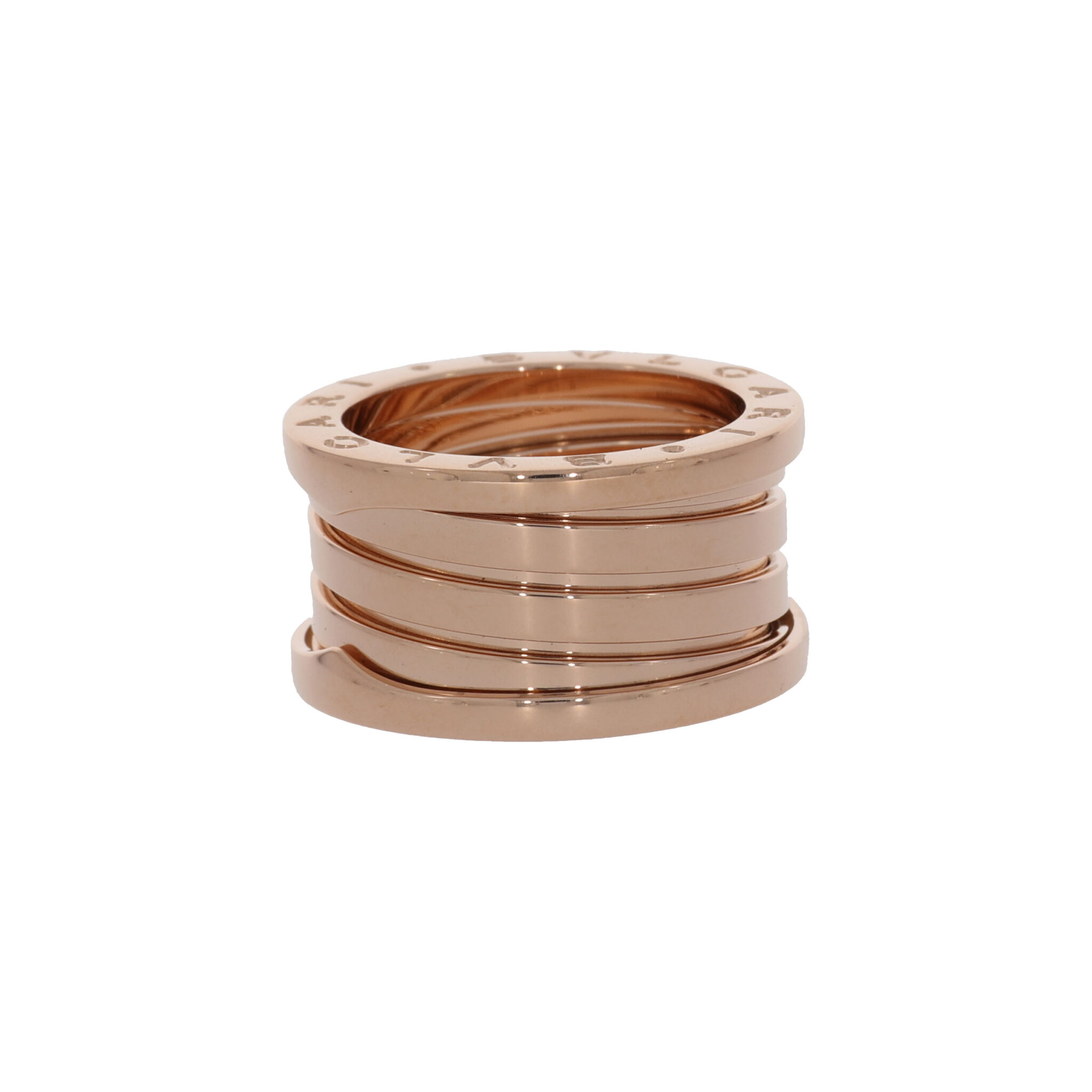Bulgari B.Zero1 Ring Gr.52 Roségold 750 / 18K mit Original Zertifikat - Bild 2