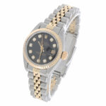 Rolex Lady-Datejust 26 Steel Gold black diamond Dial +Papers 1982 - Bild 2 Vorschau