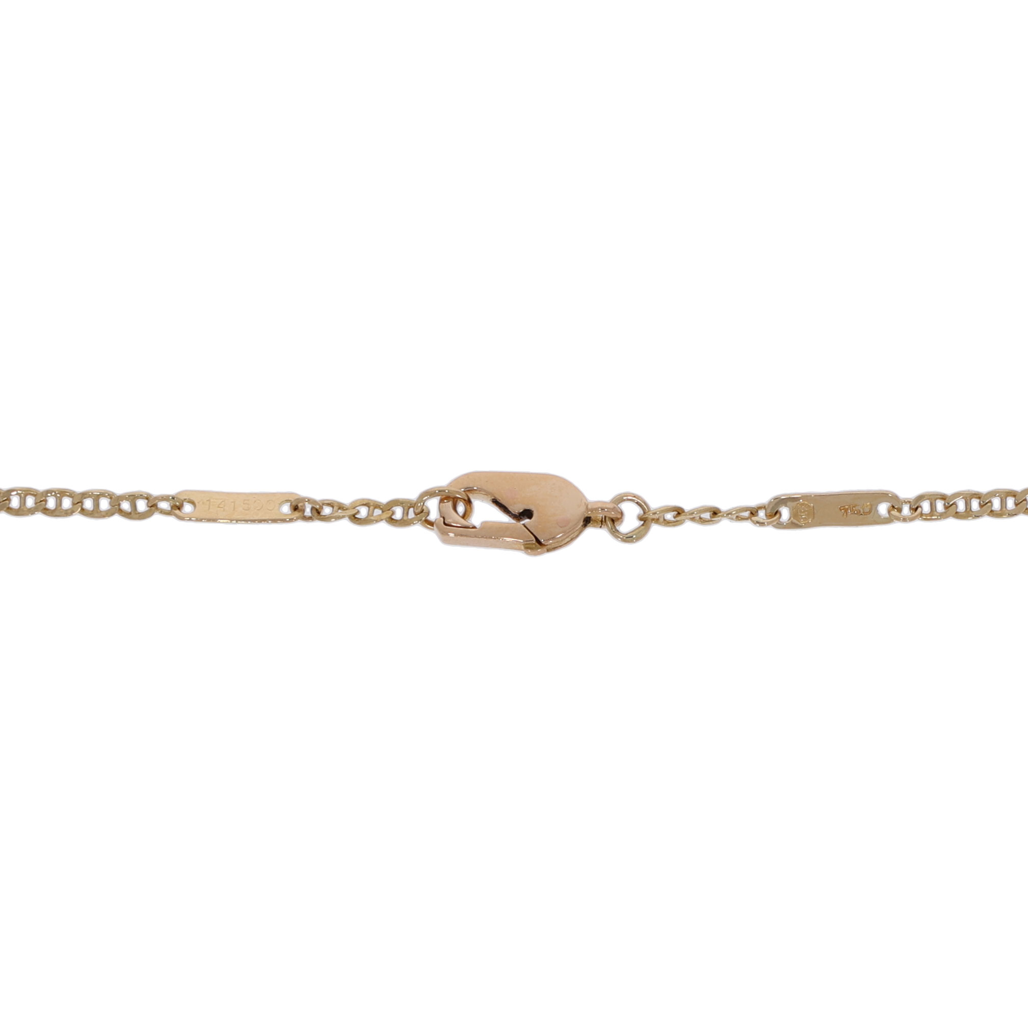 Collier von Carrera y Carrera mit Hand Anhänger Gelbgold 750 / 18K - Bild 4