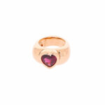 Piaget Rhodolith Herzring Gr. 52 Rotgold 750 / 18K - Bild 2 Vorschau