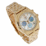 Breitling Chrono Cockpit 18K Gold mit Perlmutt Zifferblatt Full Set 1996 - Bild 3 Vorschau