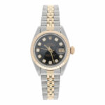Rolex Lady-Datejust 26 Steel Gold black diamond Dial +Papers 1982 Vorschau