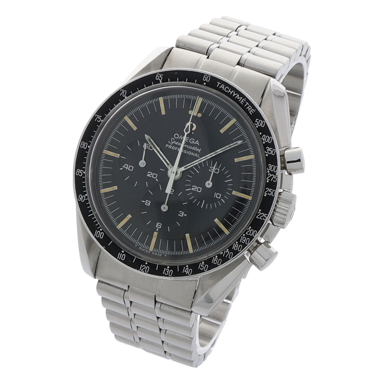 Omega Speedmaster Professional Moonwatch Pre Moon Transitional Ref. 145022-68ST complete overhauled 05/2024 - Bild 2