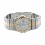 Chopard St. Moritz Ref 8024 Stahl Gold 18K white roman dial 1990’s Vintage Watch - Bild 4 Vorschau