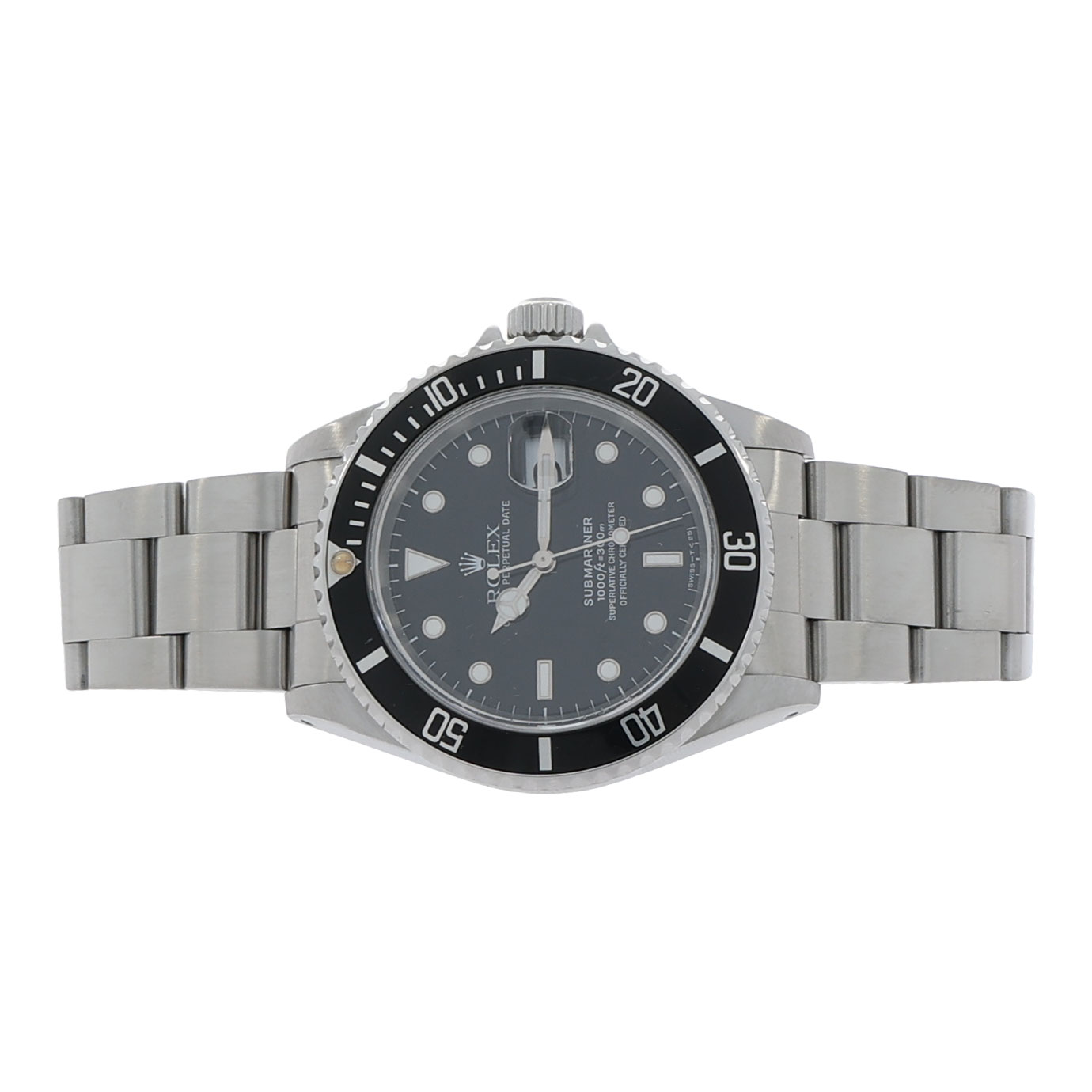 Rolex Submariner Date Ref. 16610 Stahl Full Set LC 100 1997 Top - Bild 4