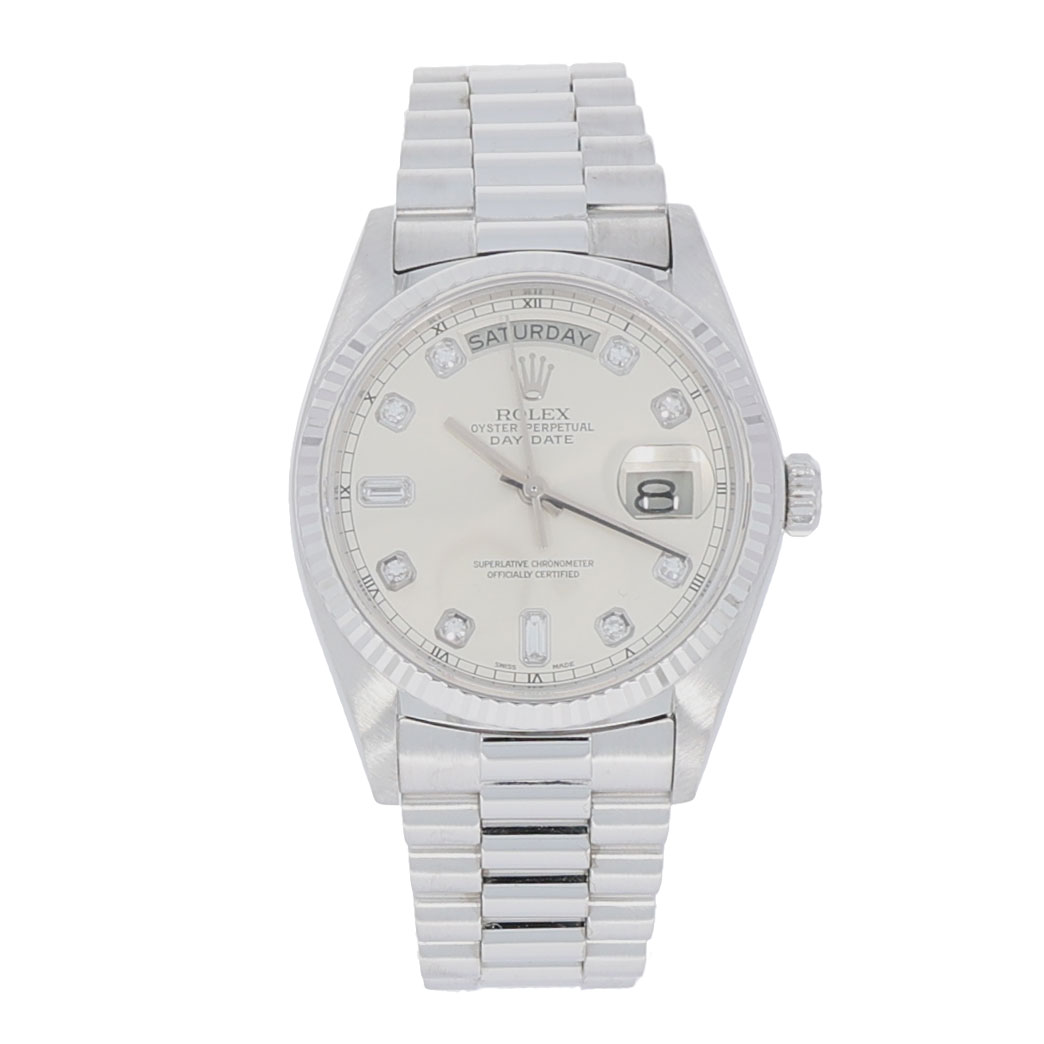 Rolex – Daydate 36mm Papiere / Papers 1980 Weißgold Day-Date 36