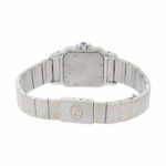 Cartier Santos Galbée Lady Galbée 24mm Steel/Gold white dial ca. 1990 Top Condition - Bild 5 Vorschau