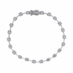 Diamant Armband Weißgold 750/18K. 1,00 ct. ca. 16,5cm - Bild 3 Vorschau