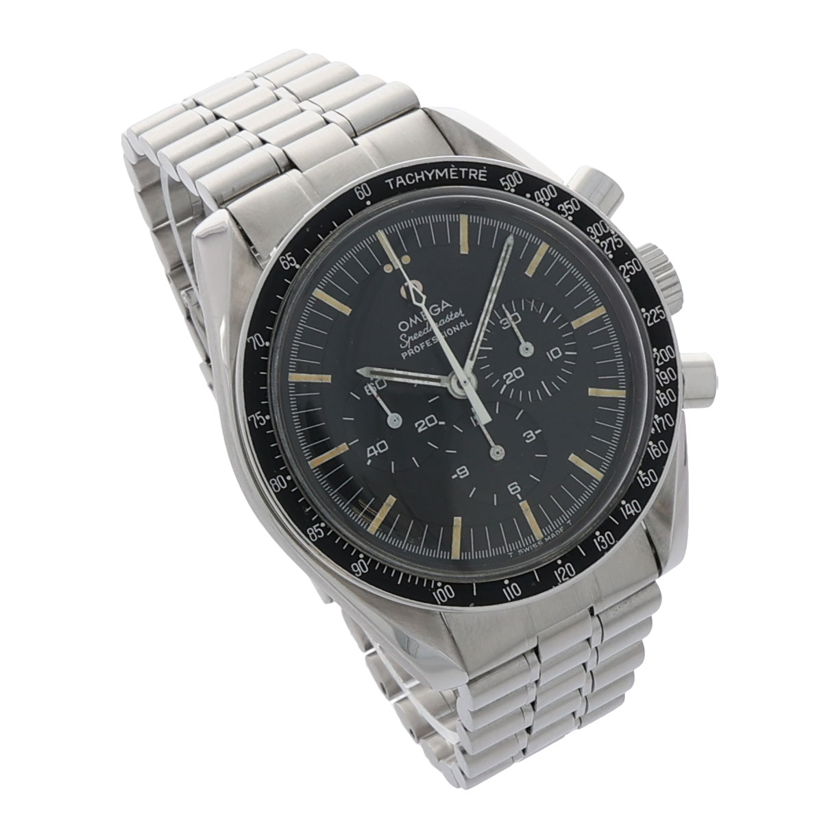 Omega Speedmaster Professional Moonwatch Pre Moon Transitional Ref. 145022-68ST complete overhauled 05/2024 - Bild 3