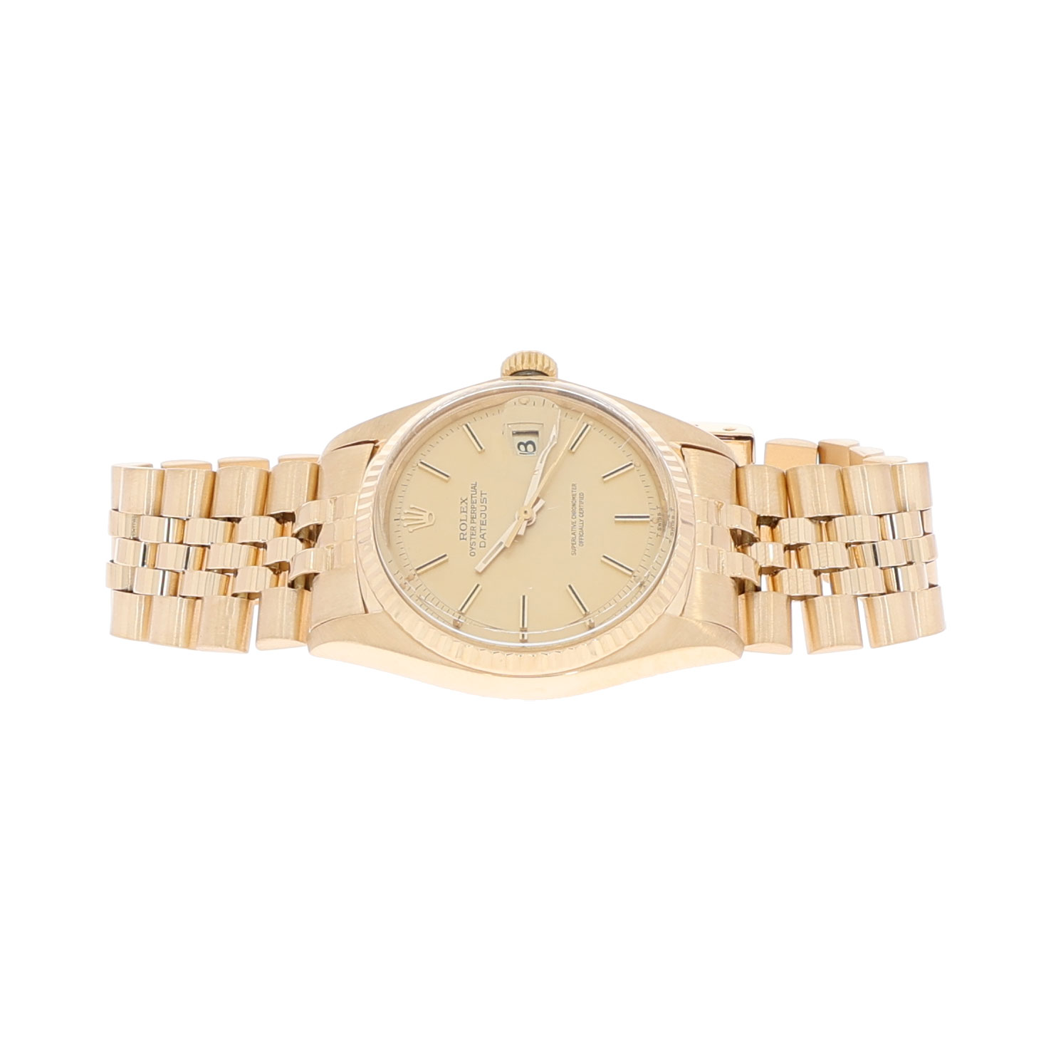 Rolex Datejust 36 ref. 1601 18 K Jubilée Bracelet ca. 1975 Vintage Watch - Bild 10