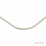 Bicolor Diamant Collier Gelb- & Weißgold 750 / 18 Kt. ca. 8,00 ct. Vorschau