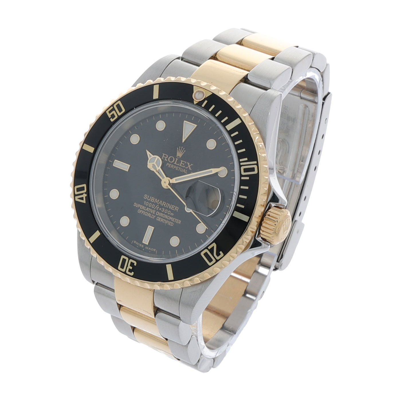 Rolex Submariner Date Ref. 16613T ca.2007 black dial sehr guter Zustand m. Box - Bild 2