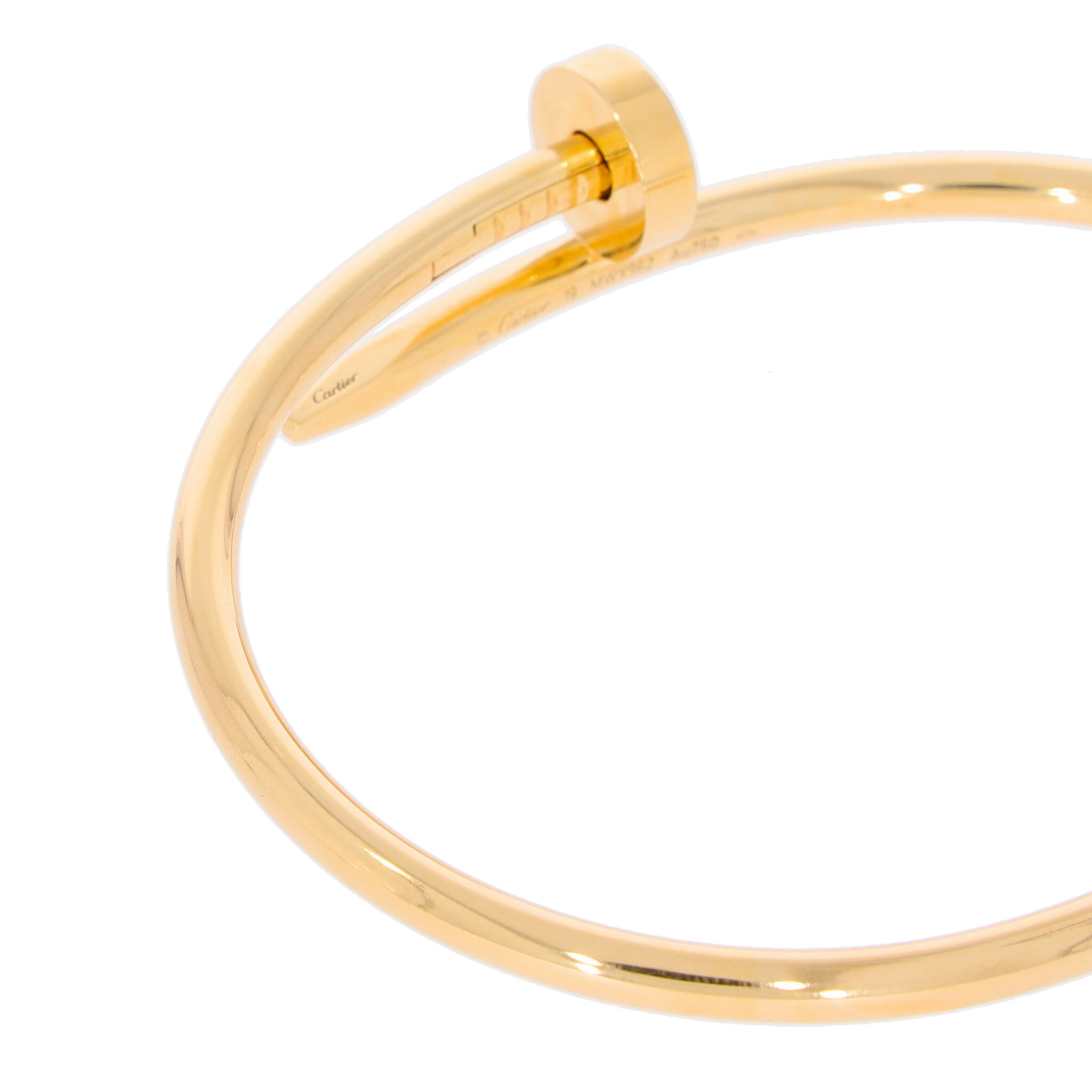 Cartier Juste un Clou Gr.19 Gelbgold 750 / 18K mit Box + Zertifikat - Bild 2