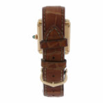 Cartier Tank Obus Ref. 1630 Gold 18K champagne Dial ca. 1995 Perfect Condition 25x31mm - Bild 10 Vorschau