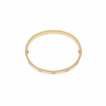 Cartier Love Armreif Gr.17 Gelbgold 750 / 18K mit Box und Papiere - Bild 4 Vorschau