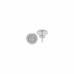 Bulgari Ohrstecker Weißgold 750 / 18K ca. 0,68ct - Bild 3 Vorschau