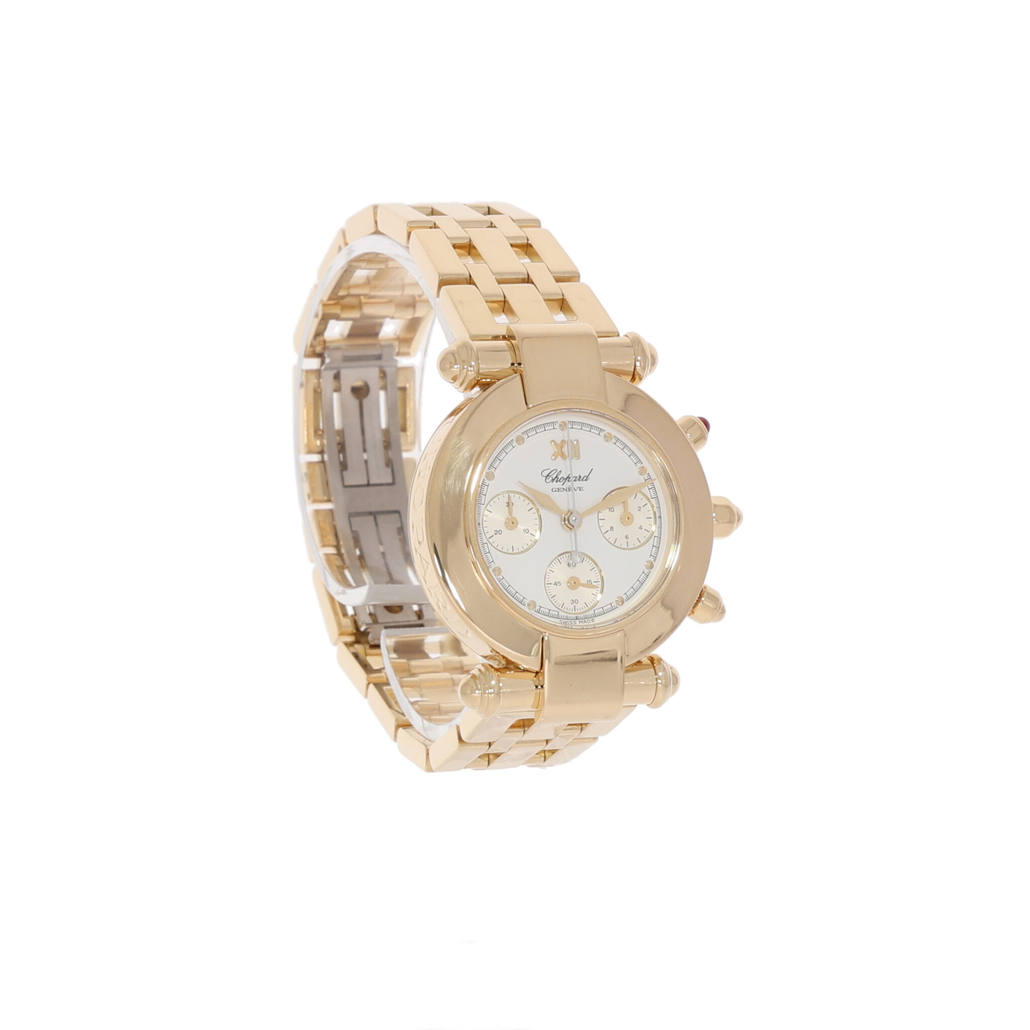 Chopard Imperiale Ref. 39/8353 Lady’s Chronograph 18K Gold Vintage Watch - Bild 3