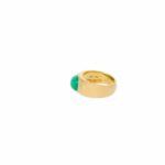Smaragd Bandring Gelbgold 750 / 18K - Bild 3 Vorschau