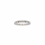 Ring Weißgold 750 / 18K mit 5 Diamanten insgesamt ca. 0,5ct - Bild 2 Vorschau