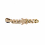 Panzerarmband mit Saphir, Rubin und Smaragd Gelbgold 585 / 14K - Bild 3 Vorschau
