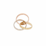 Cartier Trinity Ring Gr. 50 Tricolor 750 / 18K - Bild 2 Vorschau