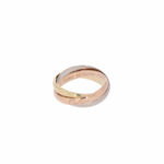 Cartier Trinity Ring Gr. 50 Tricolor 750 / 18K mit Box und Zertifikat - Bild 3 Vorschau