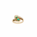 Cartier toi et moi Ring Gelbgold 750 / 18K mit 2 Smaragden - Bild 4 Vorschau