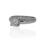 Diamanten Ring 1,0ct Brillant Weißgold 750 / 18K HRD Zertifikat - Bild 2 Vorschau