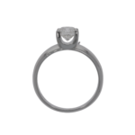 Diamanten Ring 1,0ct Brillant Weißgold 750 / 18K HRD Zertifikat - Bild 3 Vorschau