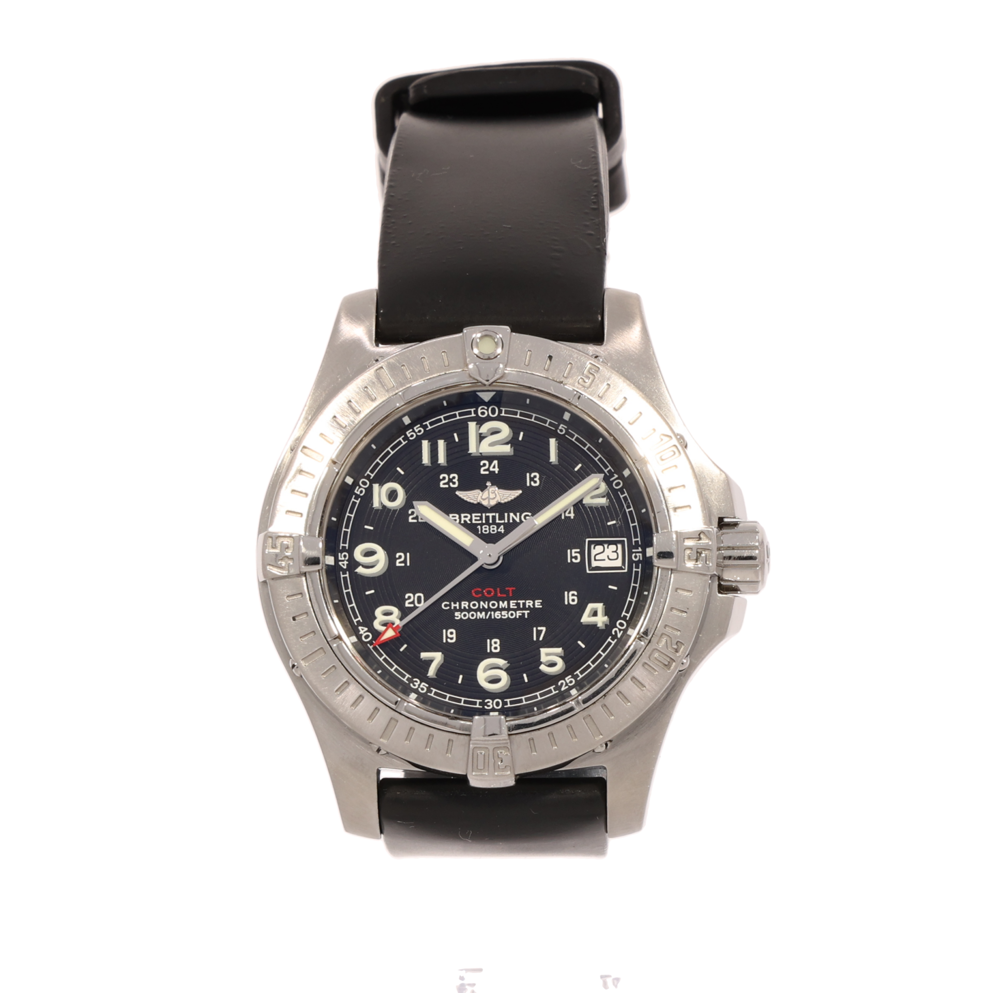 Breitling Colt Quartz Chronometer Ref. A74380 Stahl Full Set 2007 Super - Bild 2