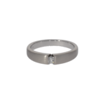 Solitärring Weißgold 585 / 14K Diamant 0,1ct Vorschau