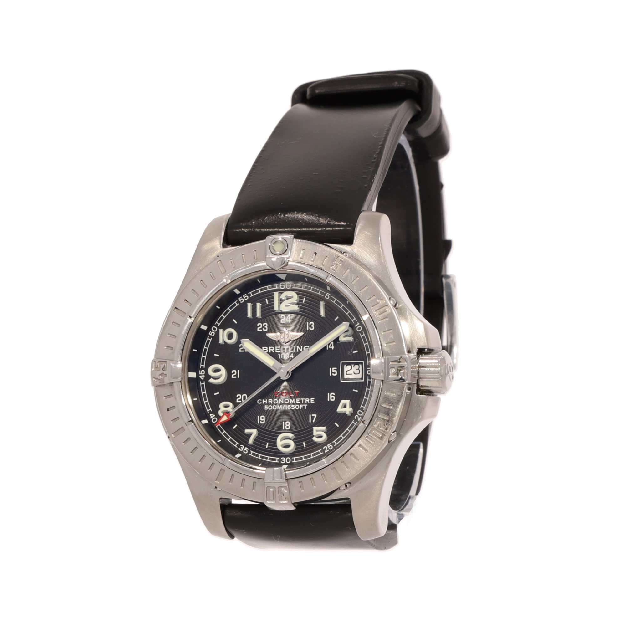 Breitling Colt Quartz Chronometer Ref. A74380 Stahl Full Set 2007 Super - Bild 3