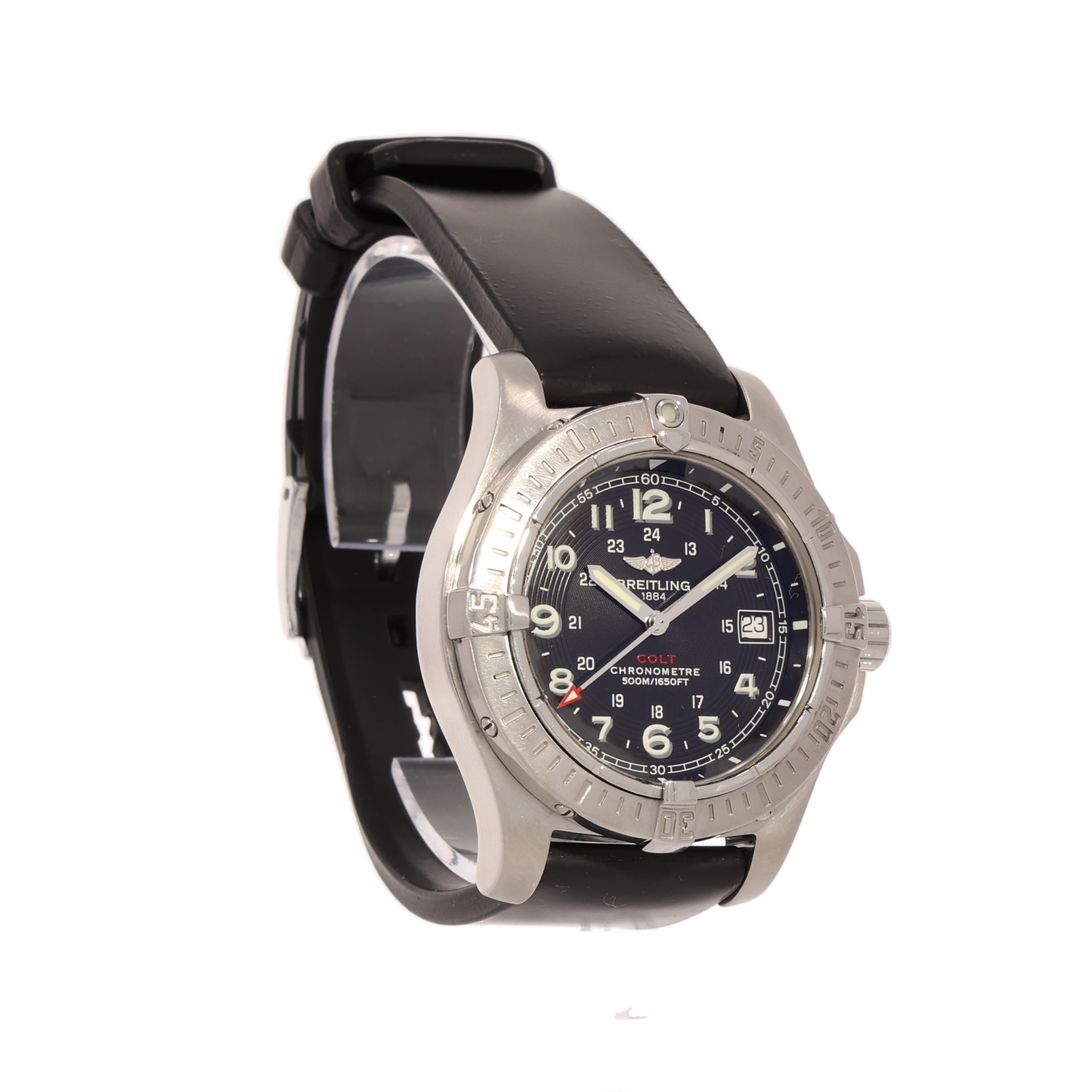 Breitling Colt Quartz Chronometer Ref. A74380 Stahl Full Set 2007 Super - Bild 4