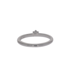 Solitärring Weißgold 585 / 14K Diamant 0,05ct - Bild 4 Vorschau
