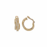 Cartier Trinity Ohrclips Gelbgold 750 / 18K mit Diamanten - Bild 2 Vorschau