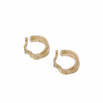 Cartier Trinity Ohrclips Gelbgold 750 / 18K mit Diamanten - Bild 4 Vorschau
