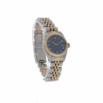 Rolex Lady-Datejust Ref. 69173 blue dial arabic Box & Papers Wempe 1989 - Bild 3 Vorschau