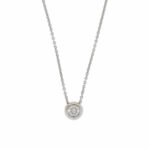 Solitär Anhänger Weißgold 585 / 14K ca. 0,35ct Diamant Vorschau