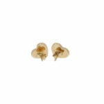 Herzohrstecker Gelbgold 585 / 14K mit ca. 1ct Diamanten - Bild 3 Vorschau