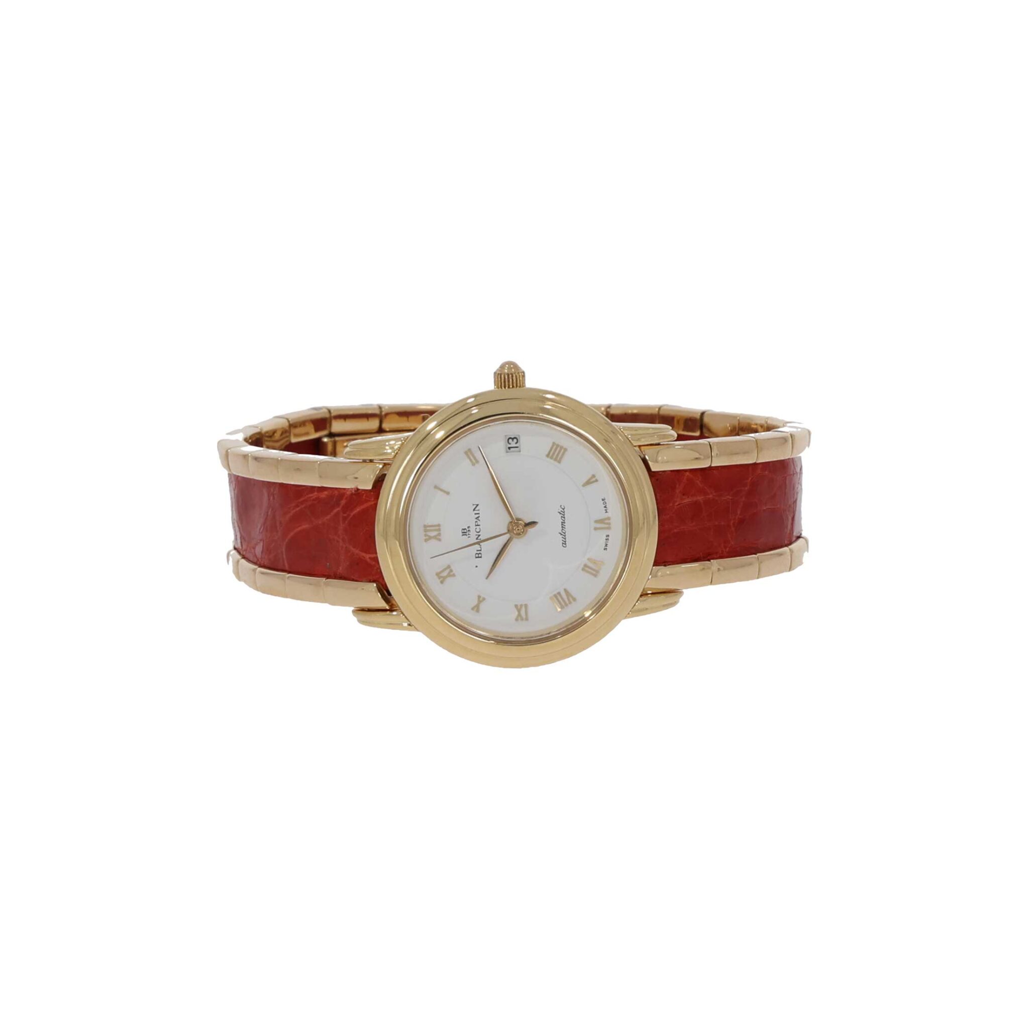 Post #9949: Blancpain Villeret Lady 26mm Gold 18K automatic with Wempe Bracelet Gold 18K
