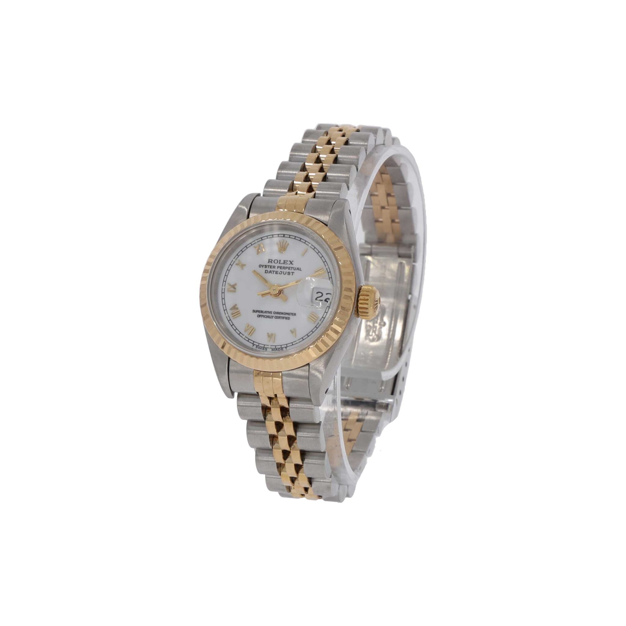 Rolex Lady-DatejustRolex Lady-Datejust Ref. 69173 Stahl/Gold weiß römisch
