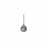 Tahiti Perlen Anhänger Weißgold 585 / 14K mit ca. 0,27ct Diamanten - Bild 4 Vorschau