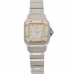 Cartier Santos Galbée Ref. 2423 automatique ca. 2000 Top Zustand Full Set - Bild 6 Vorschau