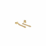 Ohrhänger Gelbgold 585 / 14K mit 0,04ct Diamanten - Bild 3 Vorschau