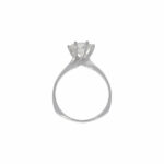 Solitär Diamant Ring Weißgold 750/18K. ca. 1.50ct. - Bild 2 Vorschau