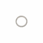 Memoire Ring Weißgold 750 / 18K mit ca. 0,5ct Diamanten - Bild 3 Vorschau