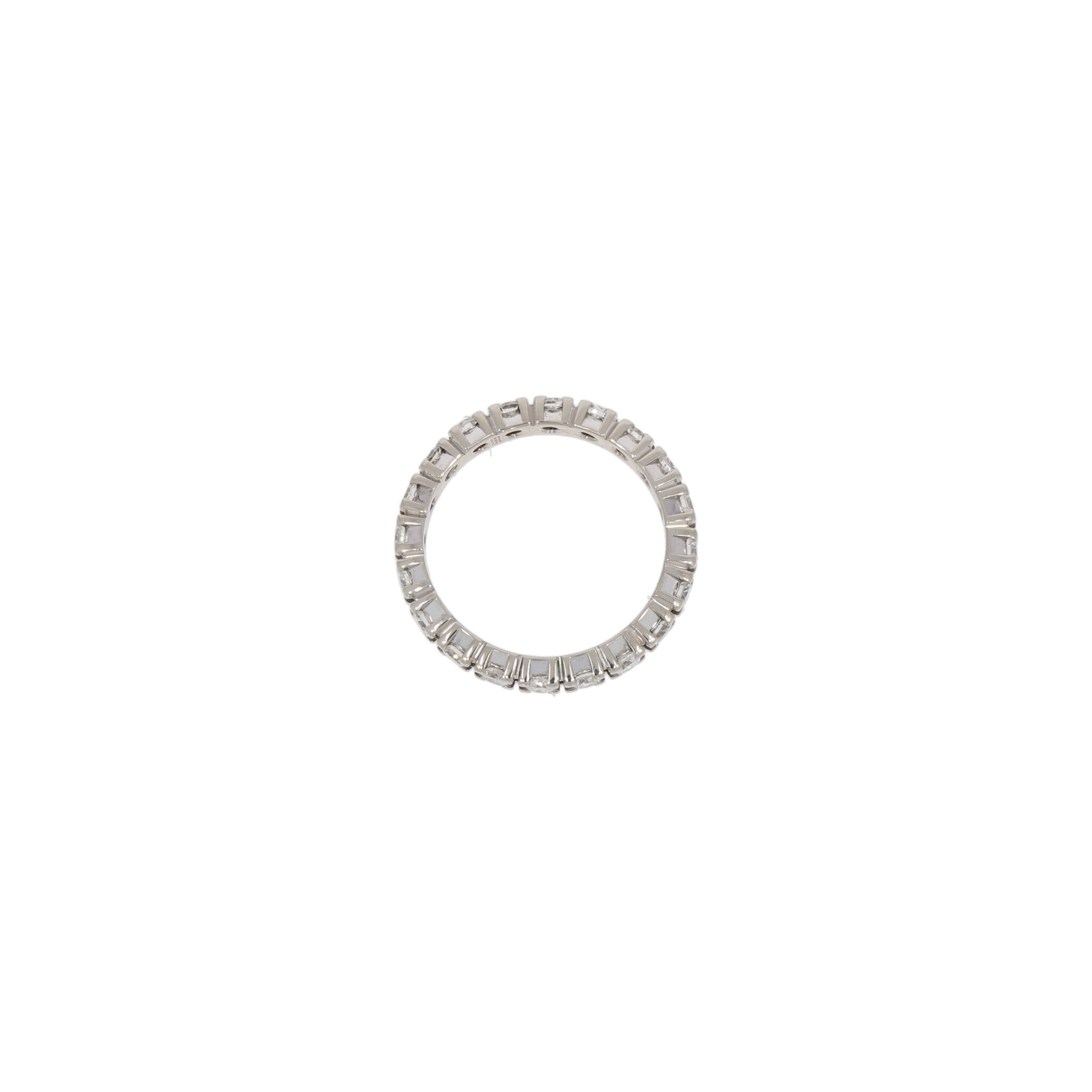 Memoire Ring Weißgold 750 / 18K mit ca. 0,5ct Diamanten - Bild 3