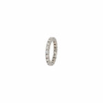 Memoire Ring Weißgold 750 / 18K mit ca. 0,5ct Diamanten - Bild 4 Vorschau